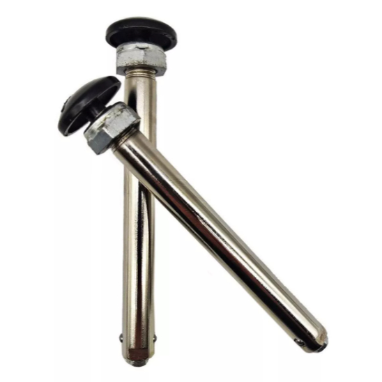 2 Eixos Quick 1/2 Traseiro Para Cadeira De Rodas Original Ortobras  Pronta Entrega