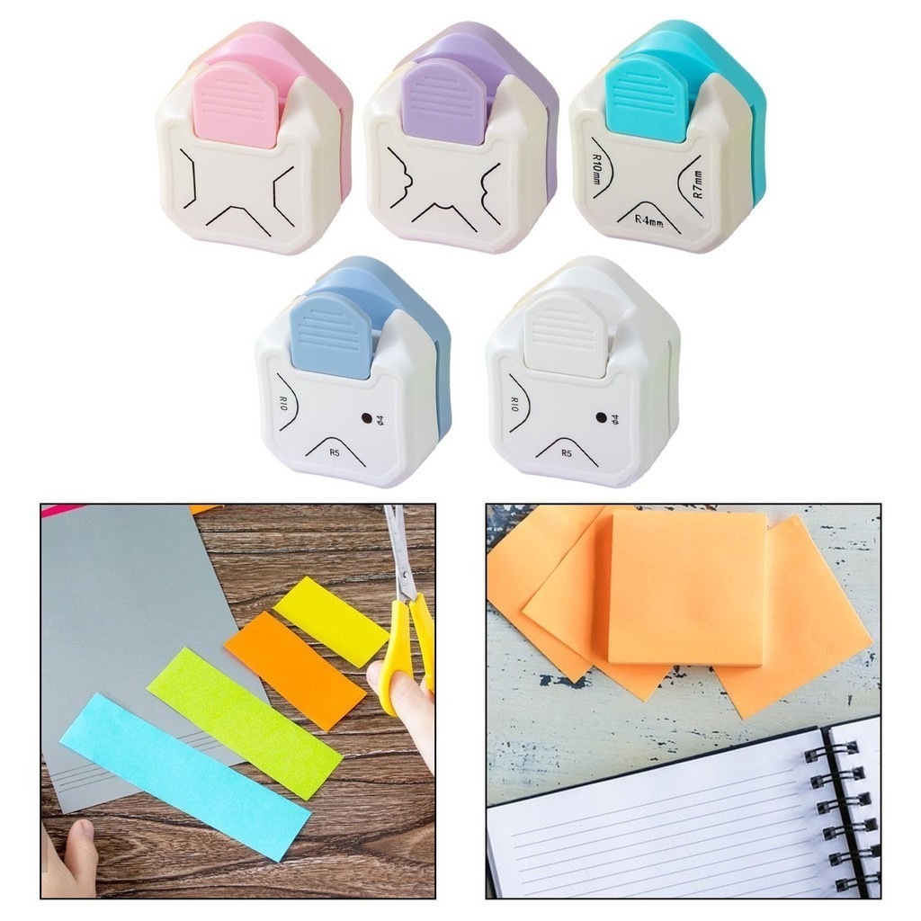 AIMISHOP Web Papelaria furador cortador de canto papel cantoneira reto 3 formatos em Oferta na Shopee