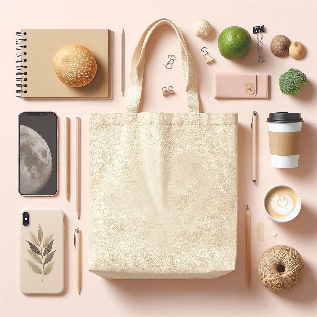 Sacola bolsa ecobag 30x40cm 100% algodão cru lisa em Oferta na Shopee