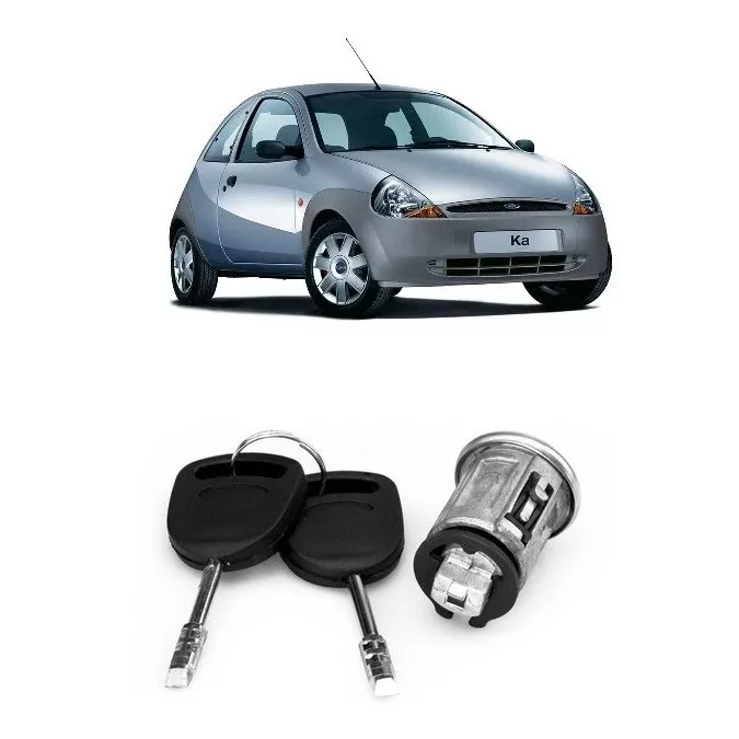 Miolo Cilindro Ignição Ford Ka 97 98 99 2000 2001 2002 2003 2004 2005 2006 2007 Com Chaves