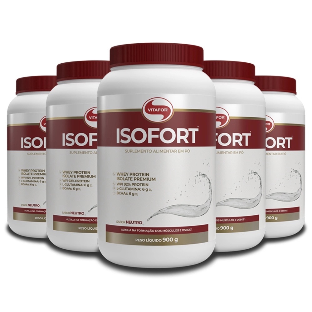 Isofort Whey Protein Vitafor 900g - Health