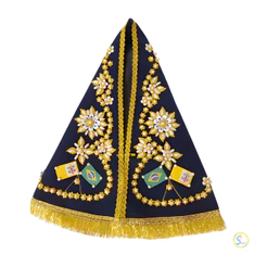 Manto Nossa Senhora Aparecida 30cm
