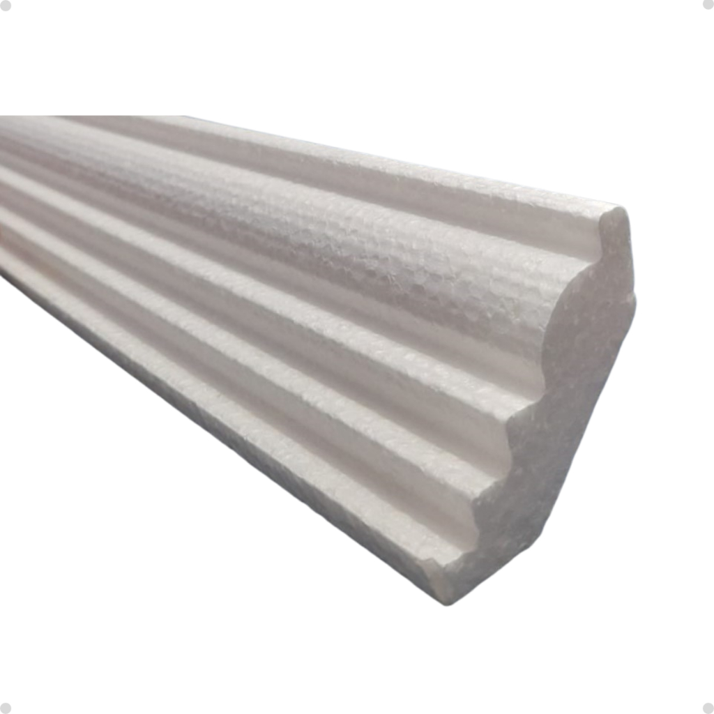 Moldura Roda Teto Decoração Isopor 7 cm Kit com 20 metros - PP 7 3D em Oferta na Shopee