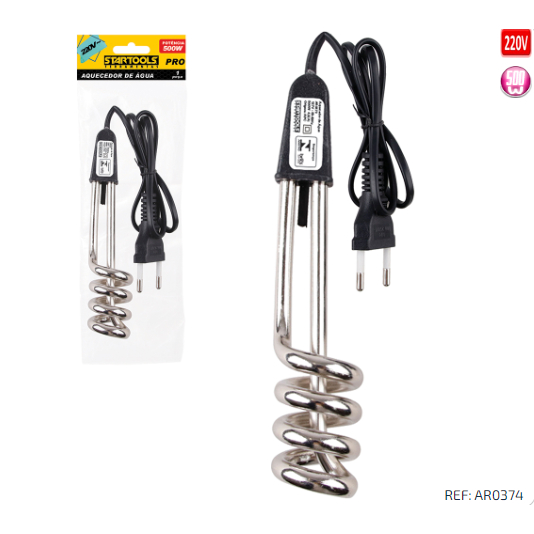 EBULIDOR / AQUECEDOR DE AGUA CABO PLASTICO 500W 127V PRO