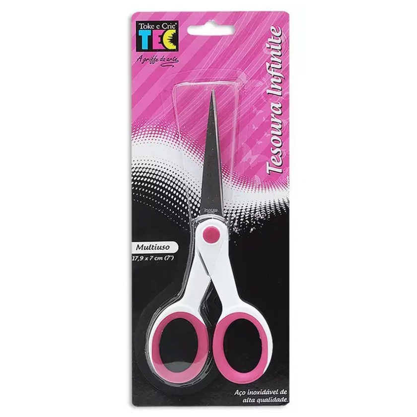 Tesoura Infinite Multiuso Toke E Crie - 12836 - TES006