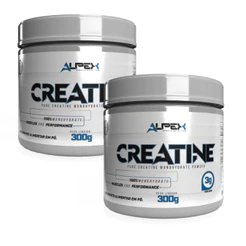 Kit 2x Creatina 100% Pura 300g - Alpex