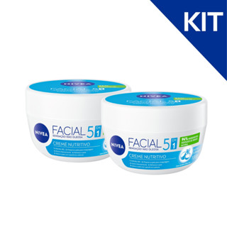 KIT NIVEA Creme Facial Nutritivo 100g - 2 Unidades