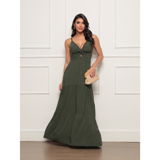 Vestido Pipoca com Detalhe de Nó na Cintura e Corte em Camadas para Eventos Especiais em Oferta na Shopee