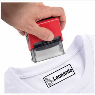 Carimbo Personalizado Para Tecido Roupa Uniforme Infantil Automático Trodat 3911 em Oferta na Shopee