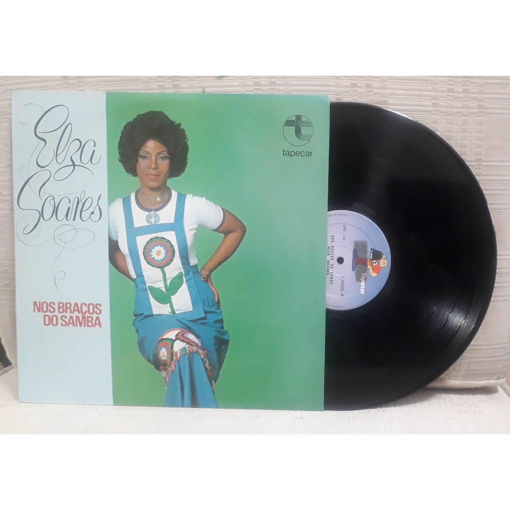 LP  ELSA SOARES   NOS BRAÇOS DO SAMBA