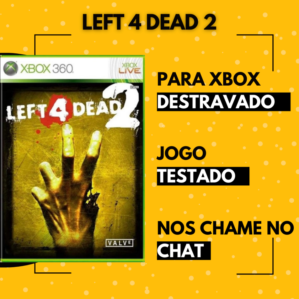 LEFT 4 DEAD 2 - TERROR - XBOX 360