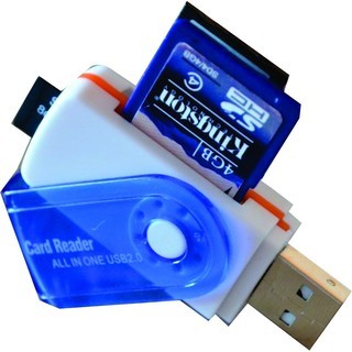 Leitor De Cartao Usb 4 Em 1 (sd Microsd Minisd M2 M em Oferta na Shopee