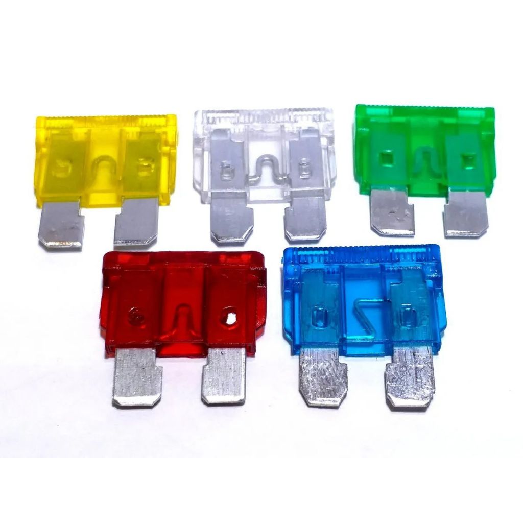 Kit Fusivel Lâmina 10, 15, 20, 25, 30 Amperes Médio 100 Unidades em Oferta na Shopee
