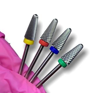 Broca De Tungstênio Cônica Para Unhas De Gel/alongamento em Oferta na Shopee