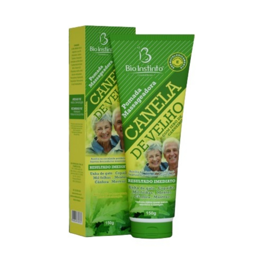 Kit 02 Pomada Canela de Velho 150g