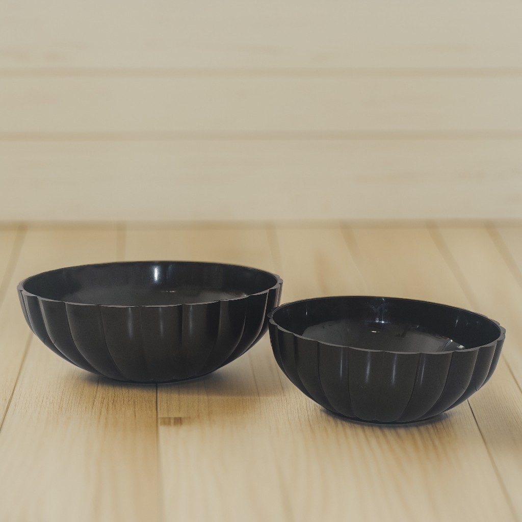 Kit Vasos Plantas Decorativo Centro de Mesa Plástico Injetado Moranga com 2 Resistente Leven Artes.