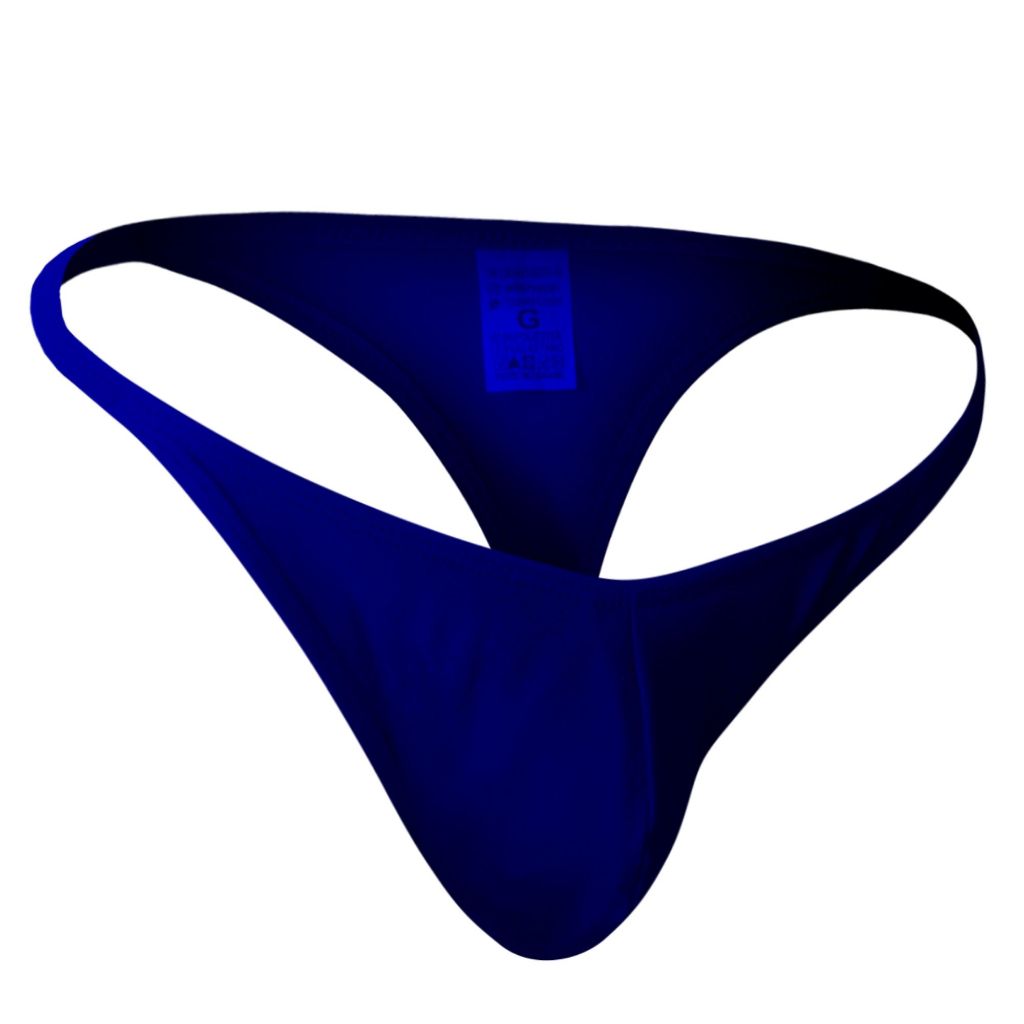 Tanga masculina Fio Calcinha Cueca Masculina calcinha fio dental Gay Biquini Masculino Azul Cueca confortável