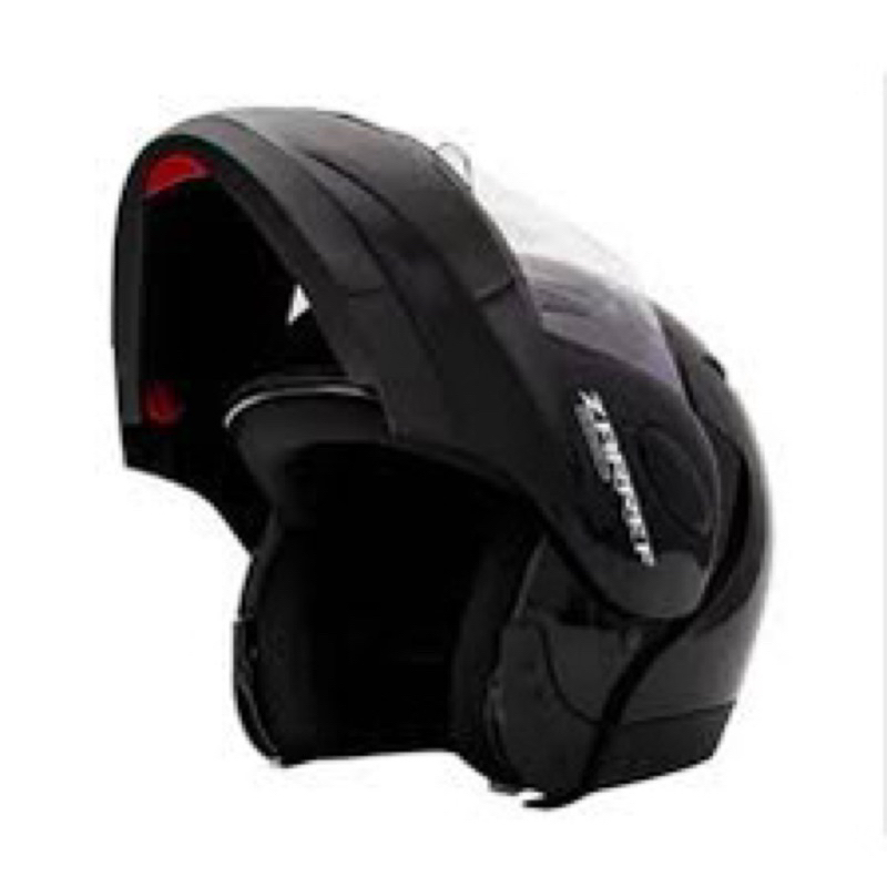 CAPACETE TAURUS ZARREF V4 ESCAMOTEÁVEL RETRÁTIL ROBOCOP PRETO