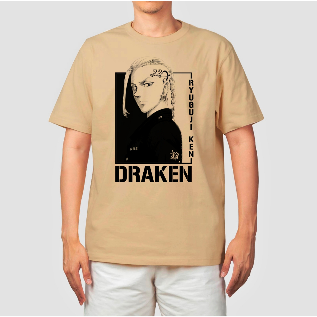 Camiseta Camisa Tokyo Revengers Mikey Draken Valhalla Animes