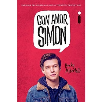 Livro Com Amor, Simon Becky Allbertalli original novo lacrado top