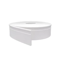 RODAPE DE EVA AUTOCOLANTE BRANCO 10CM X 1,0CM RP16 OUTLET