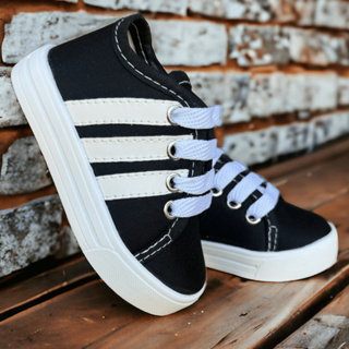 Tênis Infantil Listras Star Menino Menina em Oferta na Shopee