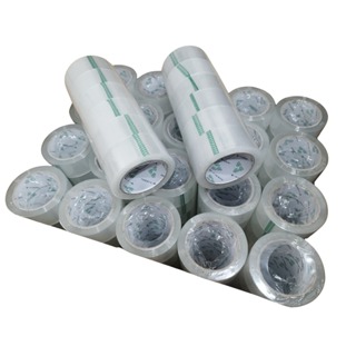kit 36 rolos fita Adesiva Transparente 45mm X 100metros empacotamento fita larga embalar em Oferta na Shopee