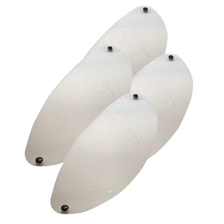 Viseira Capacete  Transparente San Marino (4 Unidades ) SERVE NOS TAMANHOS 56 /58 e 60 em Oferta na Shopee