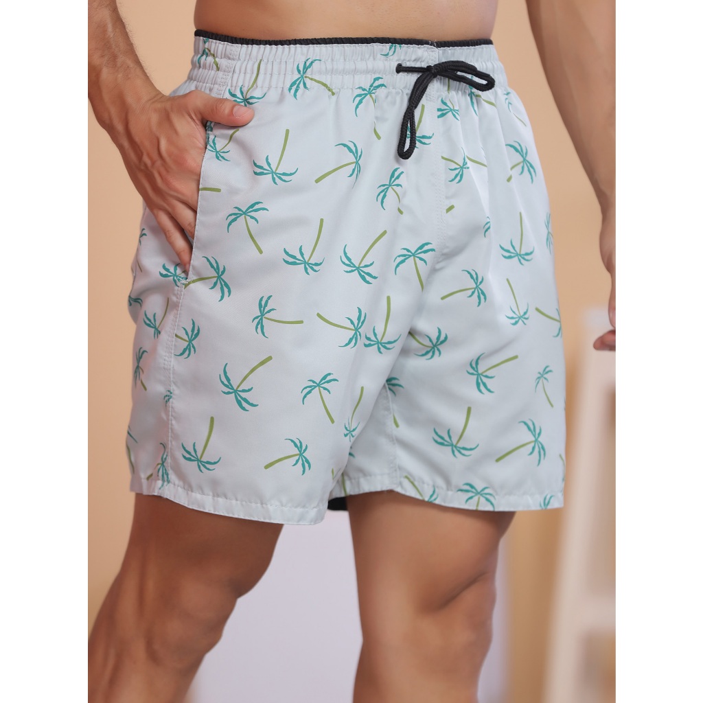 Bermudas Masculinas Mauricinho Shorts Seca Rápido Surf Estampada Praia Tactel Adulto Shorts