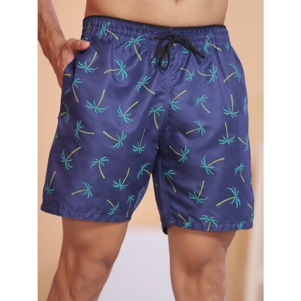 Bermudas Masculinas Mauricinho Shorts Seca Rápido Surf Estampada Praia Tactel Adulto Shorts em Oferta na Shopee
