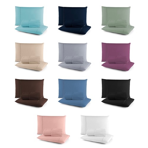 Jogo de Cama Lençol Queen 3 Peças Kit Semana 7 Jogos