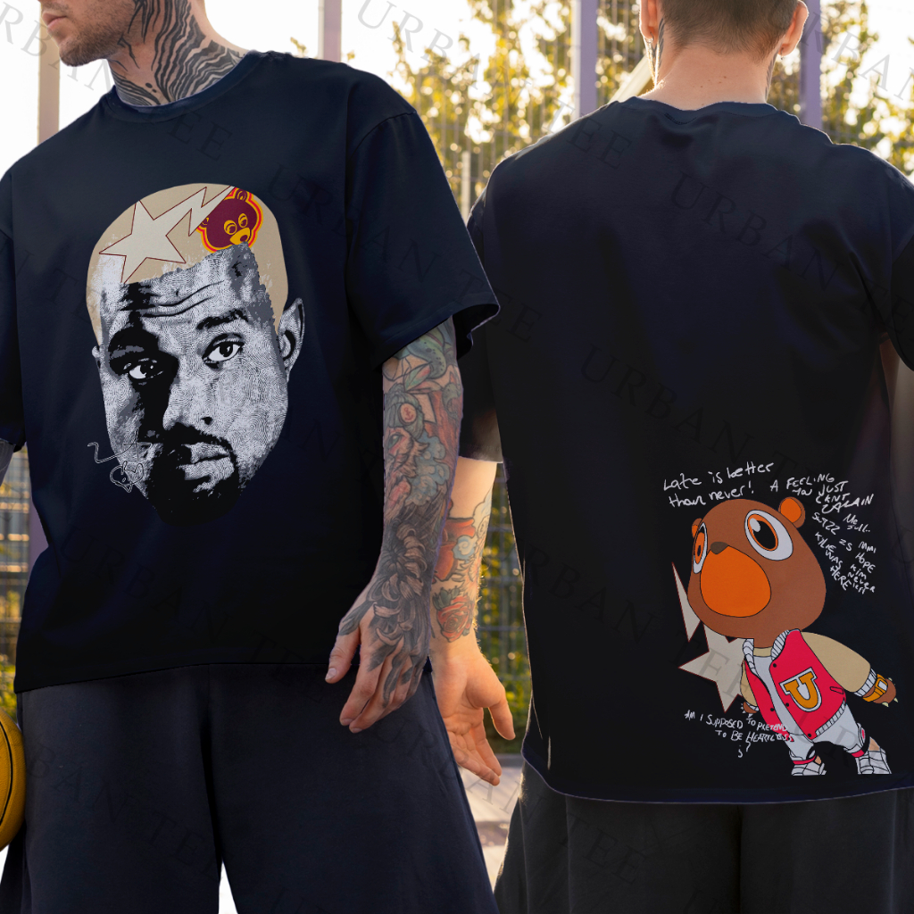 トップス kanyewest lateregistration 2005 ye Kanye West カニエ・ウェスト LATE REGISTRATION TOUR 2005 プリント