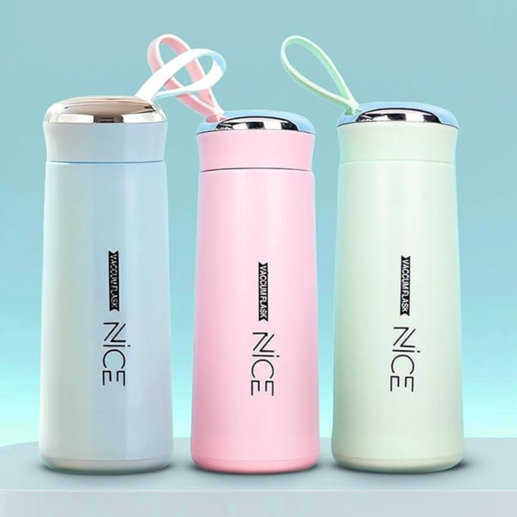 Garrafa / Squeze de Vidro 400ml  MIMI em Oferta na Shopee