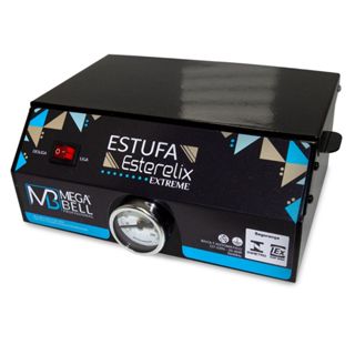 Estufa De Manicure Para Esterilização Preta - Mega Bell em Oferta na Shopee