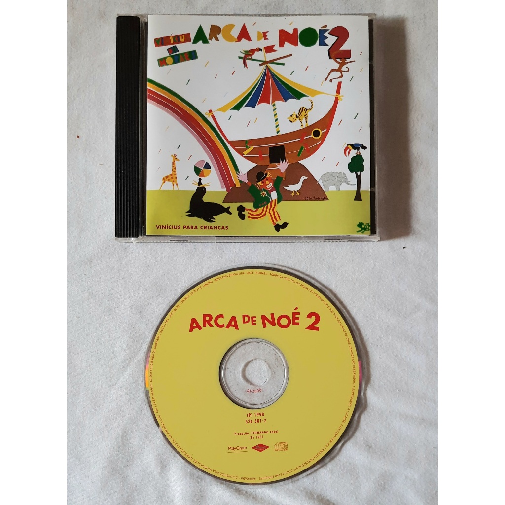 Cd Vinicius De Moraes Arca De Noé 2