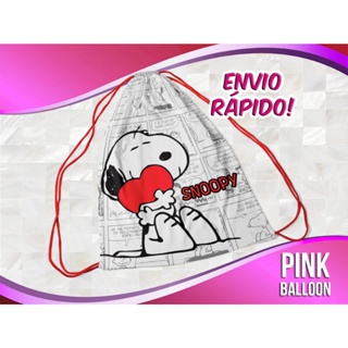 MOCHILINHA SNOOPY 2 (ENVIO RÁPIDO) - SACOLINHA LEMBRANCINHA em Oferta na Shopee