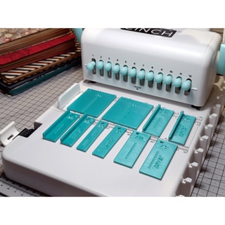 Kit Gabarito The cinch 2x1 para furo quadrado e redondos A6 e A5 Wire-o em Oferta na Shopee