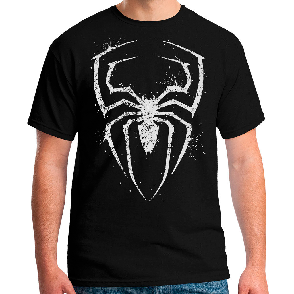 Camisa Camiseta Básica Tshirt Roupa Masculina Homem Aranha Spider Man Venon