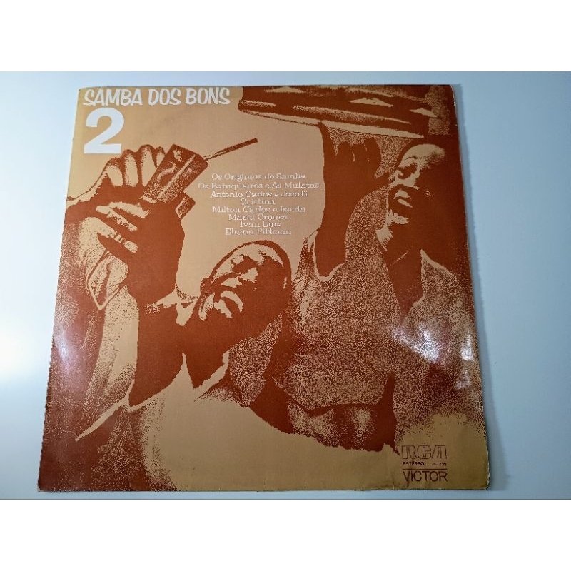 LP Samba Dos Bons - Antonio Carlos & Jocafi, Os Originais Samba, Em Ótimo Estado