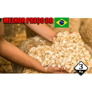 Serragem de Pinus Pacote com 3kg Maravilha para Hamster e Roedores em Oferta na Shopee
