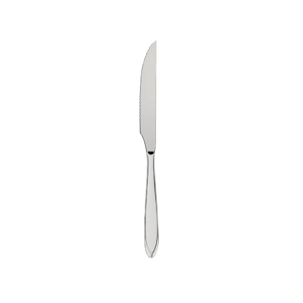 Facas de Churrasco de Mesa Aço Inox Premium Resistênte Para Restaurante Casa Nova Buffet