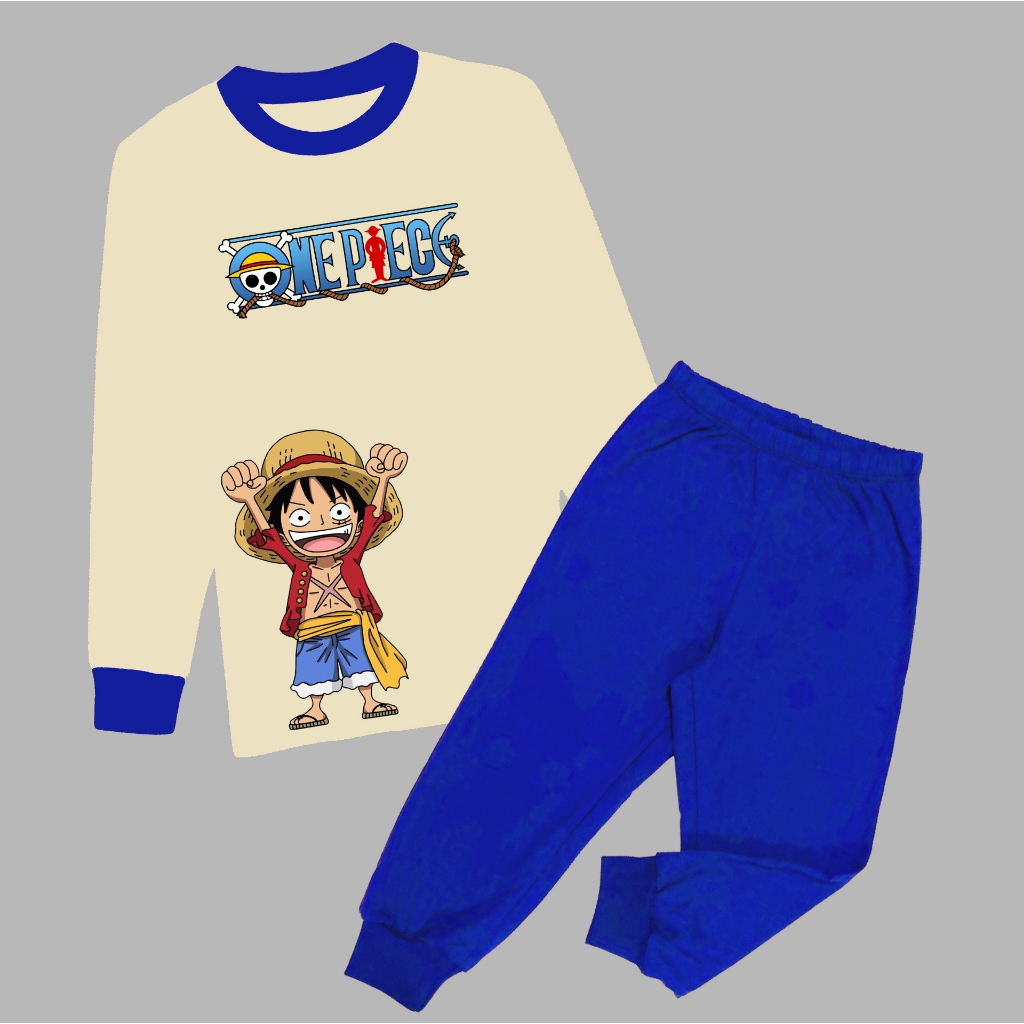 Pijama de frio One piece monkey de luffy