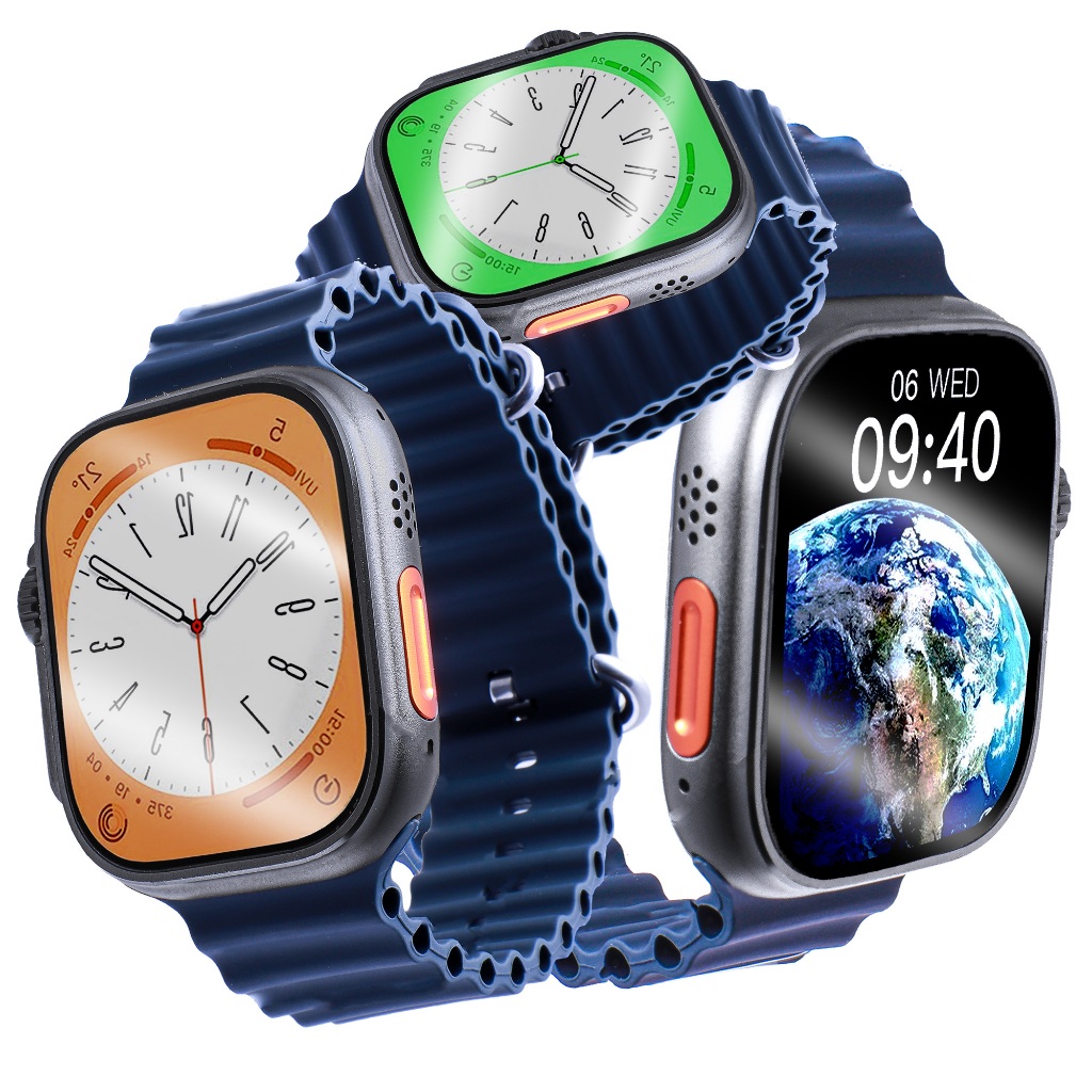 Smartwatch Inteligente Bluetooth Relógio Digital Tela 2.32 Led Ultra 49MM Serie 9 Chamadas Corrida
