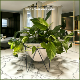 Suporte Para Vaso De Plantas Tripé Decoração Jardim Flores Casa Mesa Escritório Cozinha Balcão em Oferta na Shopee