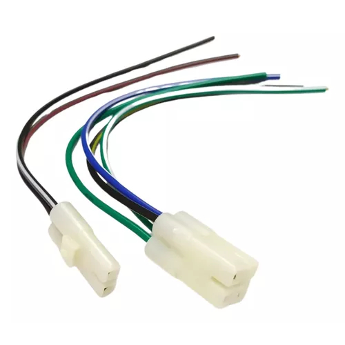 Chicote Plug Conector Do Cdi Honda Instalação Cabos Completa Rabicho fêmea 6 fios do CDI Honda 91/01 em Oferta na Shopee