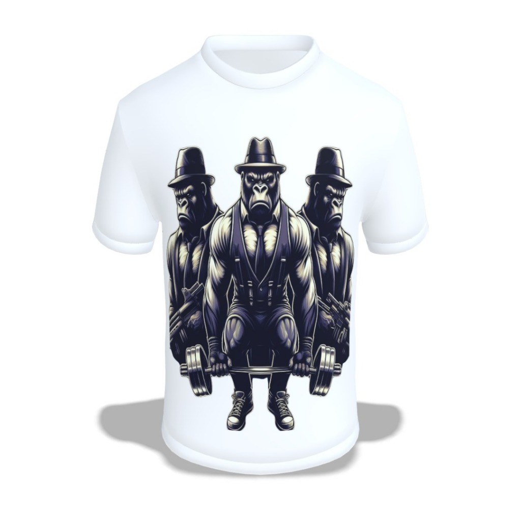 Camisa Camiseta Macaco Monkey Gorila Primata Presente