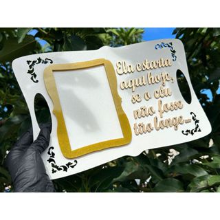 Placa Cerimonial Porta Retrato Recordação Homenagem em Oferta na Shopee