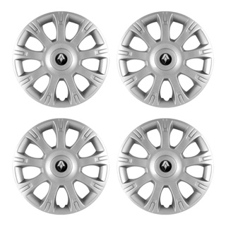 Jogo Calota Adaptável Sandero/logan 2011 Aro 14 - 4 Peças em Oferta na Shopee