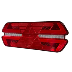 Lanterna Traseira Triplo X LED 24V Universal