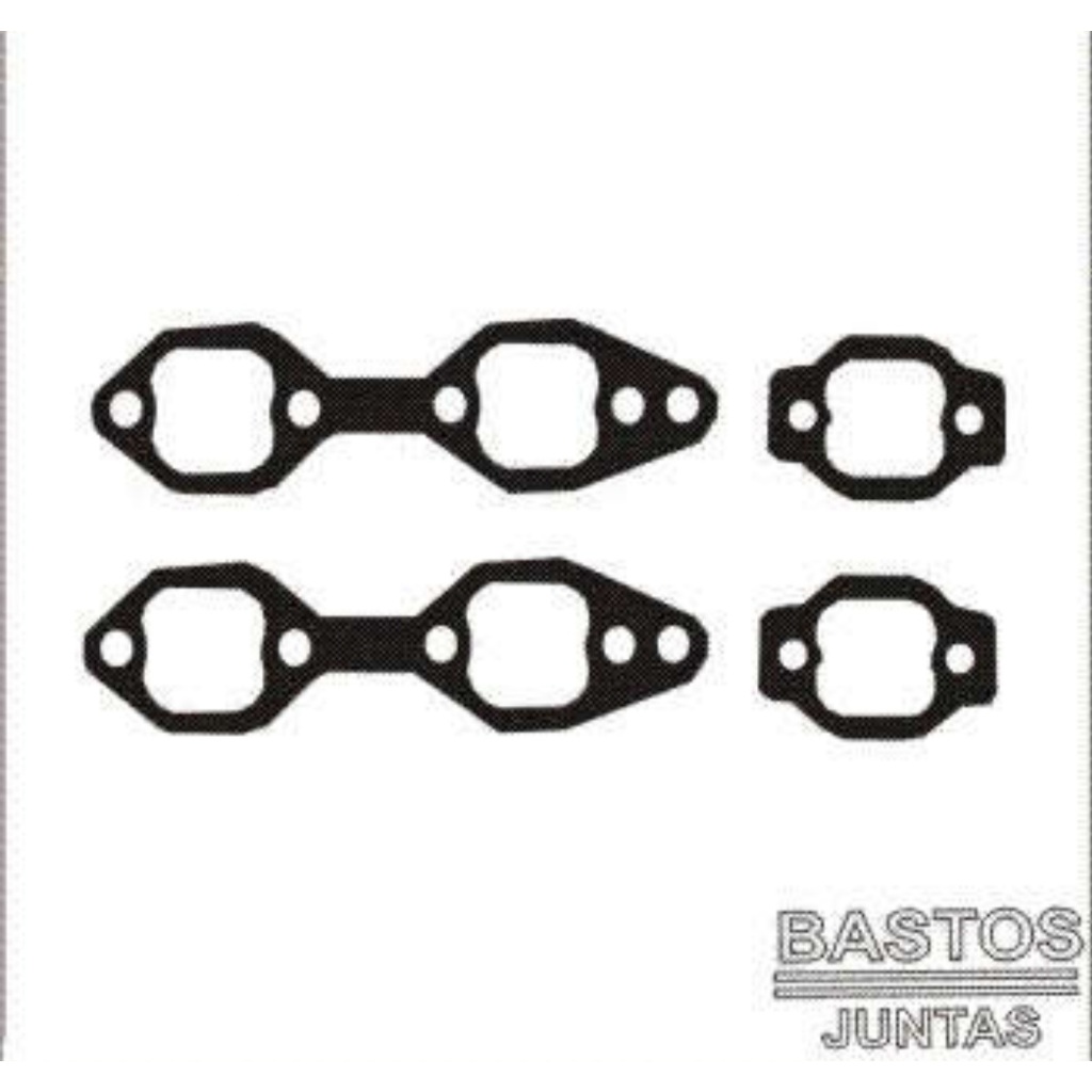 Junta coletor Escapamento Blazer s10 4.3 Vortec bastos